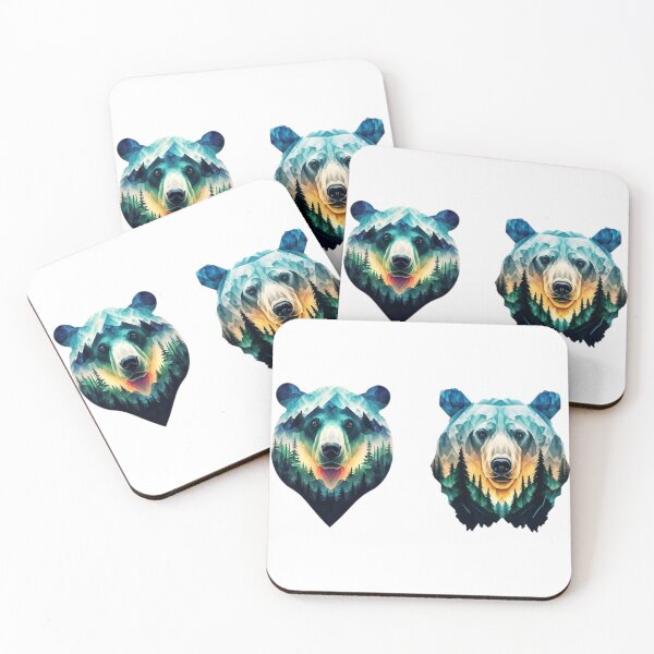 Item preview, Wild Bear Head Bundle designed and sold by PlanetMarker.