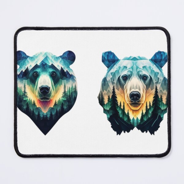 Item preview, Wild Bear Head Bundle designed and sold by PlanetMarker.
