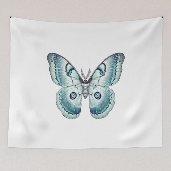 Item preview, chinese moon moth designed and sold by Suukunna.