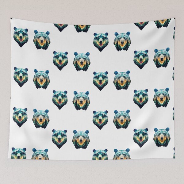 Item preview, Wild Bear Head Bundle designed and sold by PlanetMarker.