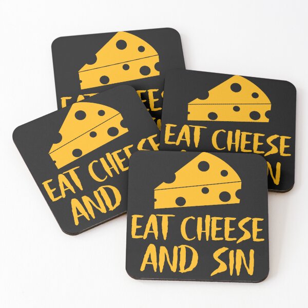 Item preview, Eat Cheese and Sin designed and sold by 87-Aesthetics.