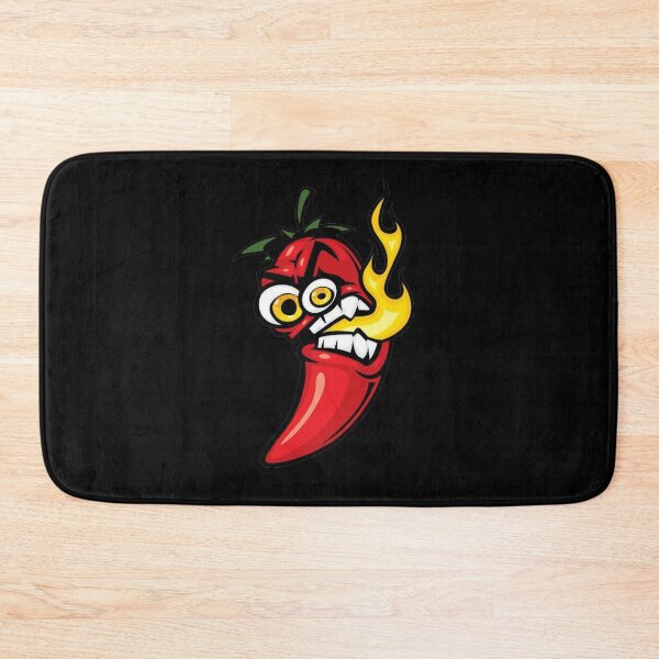 Item preview, Cartoon Chili Pepper Breathing Fire designed and sold by Henri5Lindgren.
