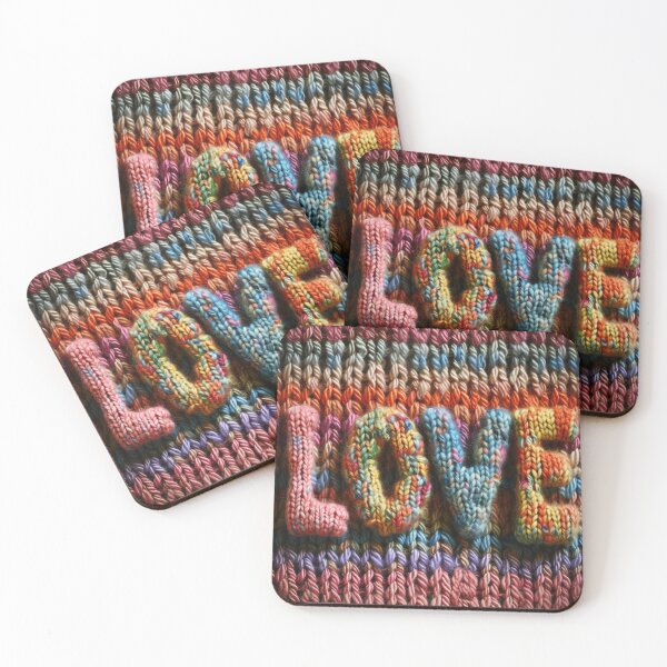 Item preview, Knit Love 6 designed and sold by ANotiontoKnit.
