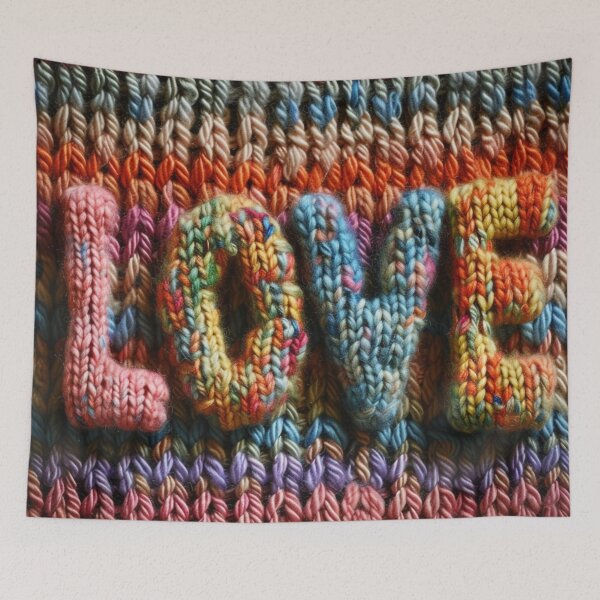 Item preview, Knit Love 6 designed and sold by ANotiontoKnit.