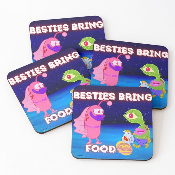 Item preview, Besties bring food sticker designed and sold by Nsideoutpumpkin.