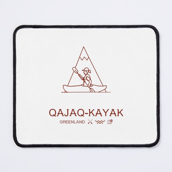 Item preview, Greenland Qajaq Kayak Kalaallit Nunaat Arctic Adventure  designed and sold by GraTEEtude.