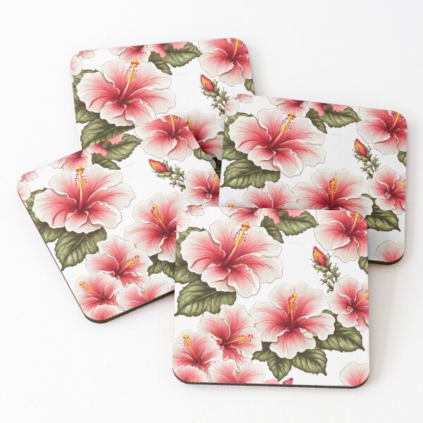 Item preview, Blooming hibiscus flowers designed and sold by Cloe Dauplais.
