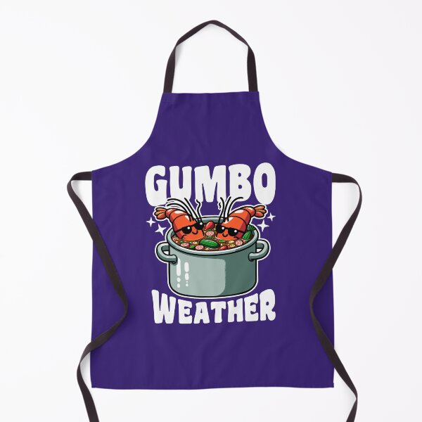 Item preview, Cute Kawaii Shrimp Gumbo Weather designed and sold by DetourShirts.