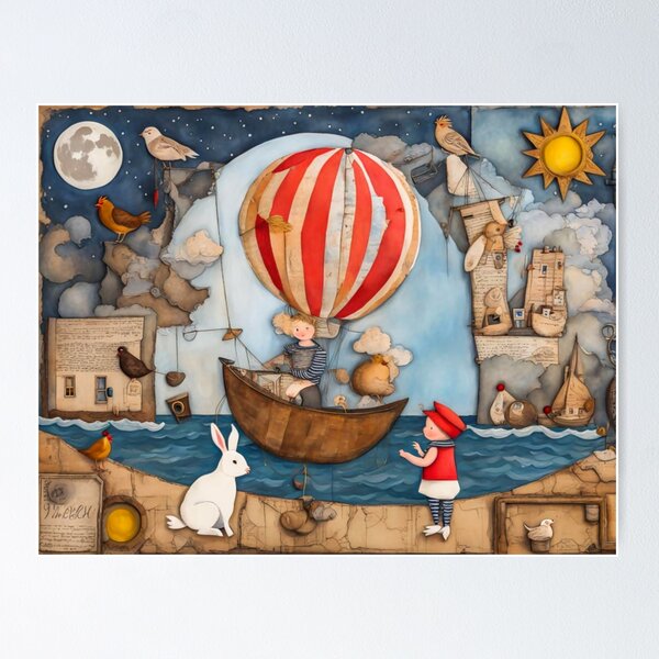 Childrens Book Wall Art for Sale