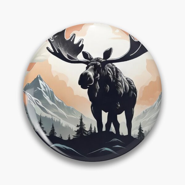 Item preview, Majestic Clearing: Moose Mountain designed and sold by ZipperDragon88.