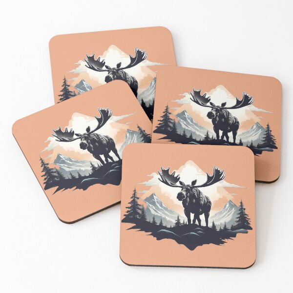 Item preview, Majestic Clearing: Moose Mountain designed and sold by ZipperDragon88.