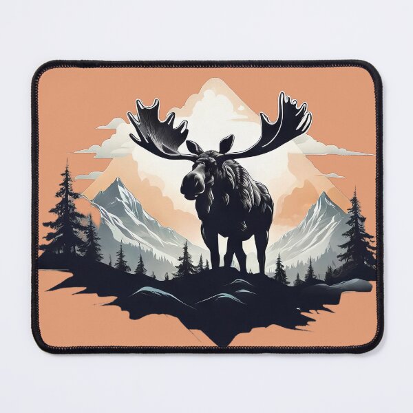 Item preview, Majestic Clearing: Moose Mountain designed and sold by ZipperDragon88.