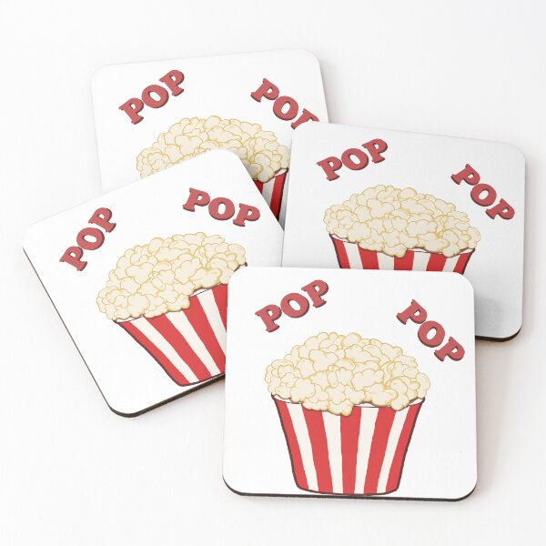 Item preview, Bucket of Popcorn (Pop No Swirl) designed and sold by TerzichCreative.