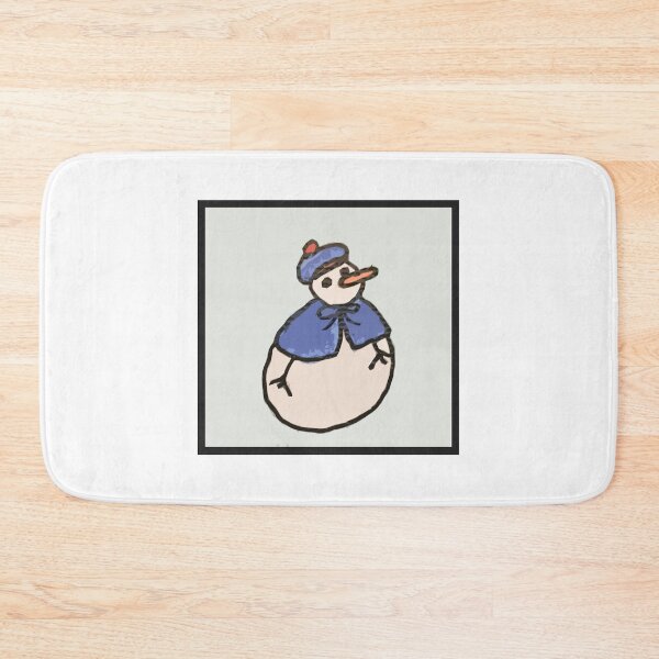 Item preview, Caped Snowman designed and sold by ErinBrieArt.