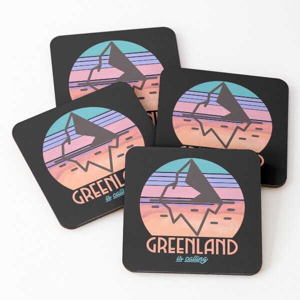 Item preview, Greenland Is Calling Iceberg Vintage Retro designed and sold by GraTEEtude.