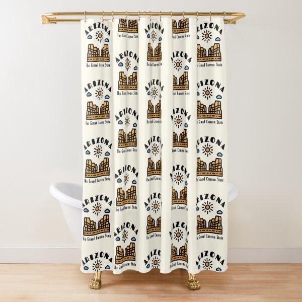 Item preview, Art Deco Arizona The Grand Canyon State - Black Text - Retro / Vintage Style designed and sold by TimelessLocales.