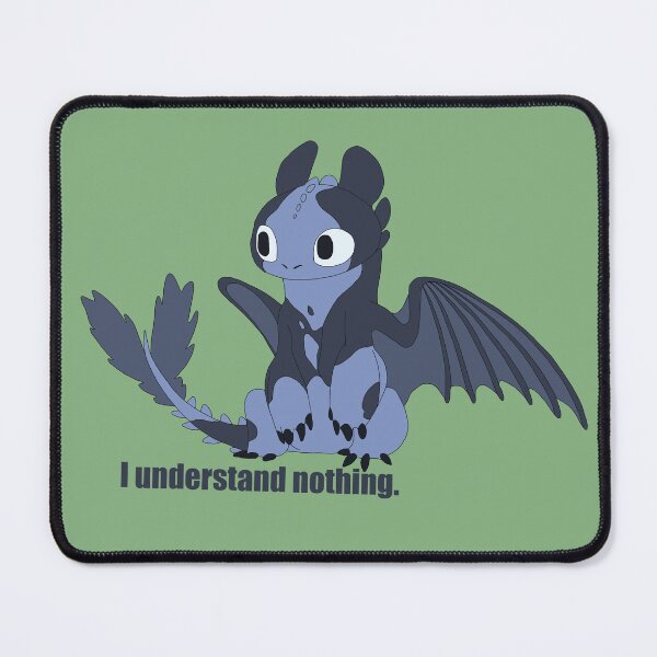 Item preview, I understand nothing dragon designed and sold by rileymosschaos.