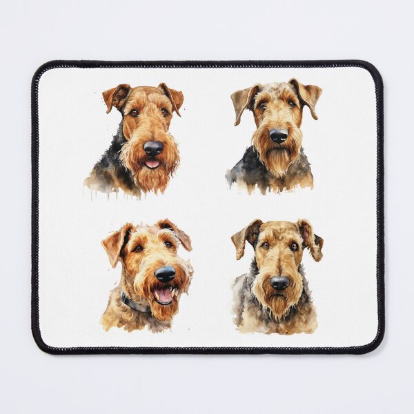 Item preview, Airedale Terrier Dog Faces designed and sold by TheAnimalZ00.
