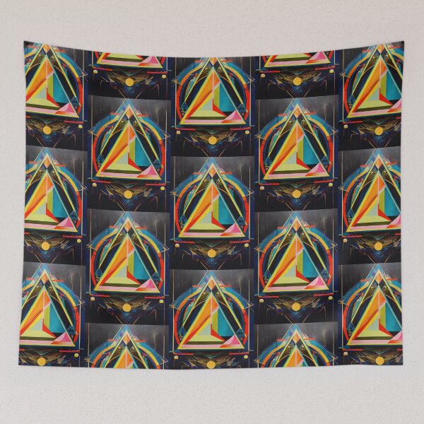 Item preview, Abstract triangle colors designed and sold by UZRWRLD .
