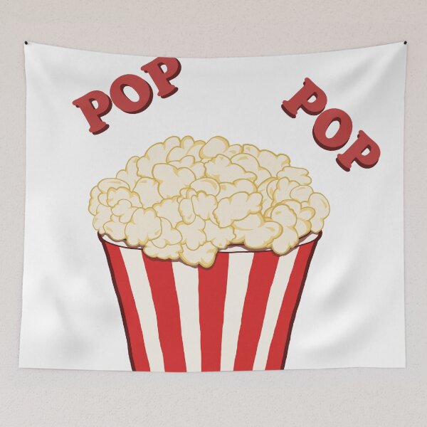 Item preview, Bucket of Popcorn (Pop No Swirl) designed and sold by TerzichCreative.