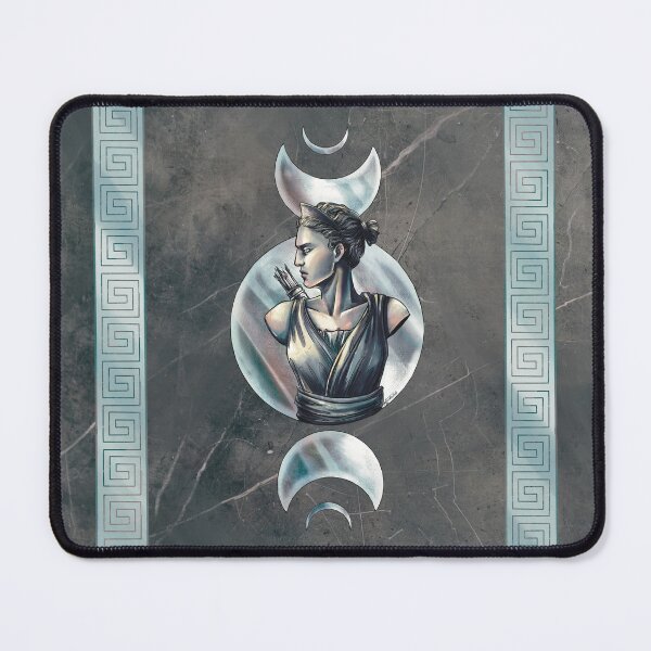 Item preview, Artemis Moon Goddess Black Marble designed and sold by I-Am-Daley.