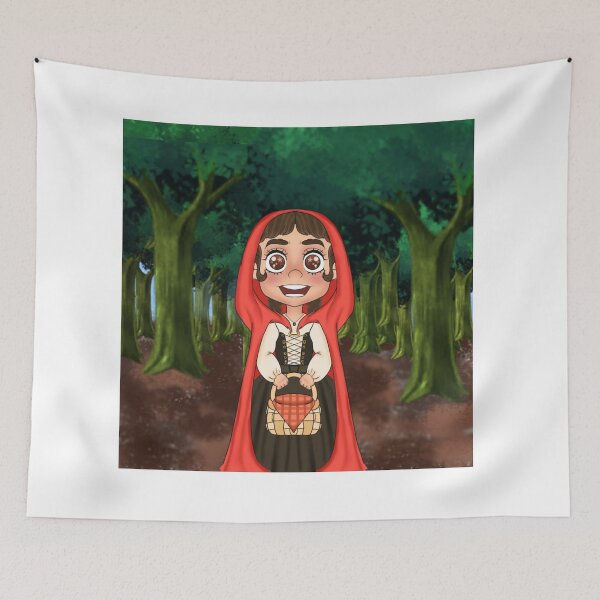 Item preview, little Red Riding Hoodwolf designed and sold by Tezinhadesenhos.