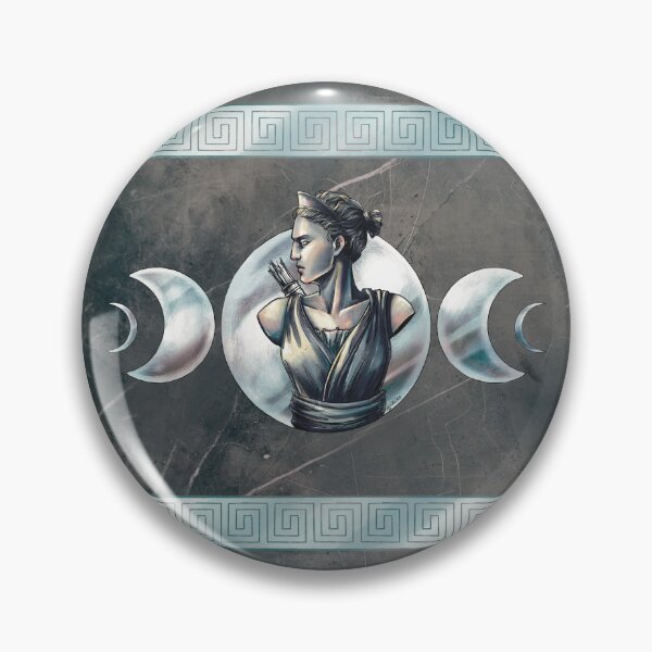 Item preview, Artemis Moon Goddess Black Marble designed and sold by I-Am-Daley.
