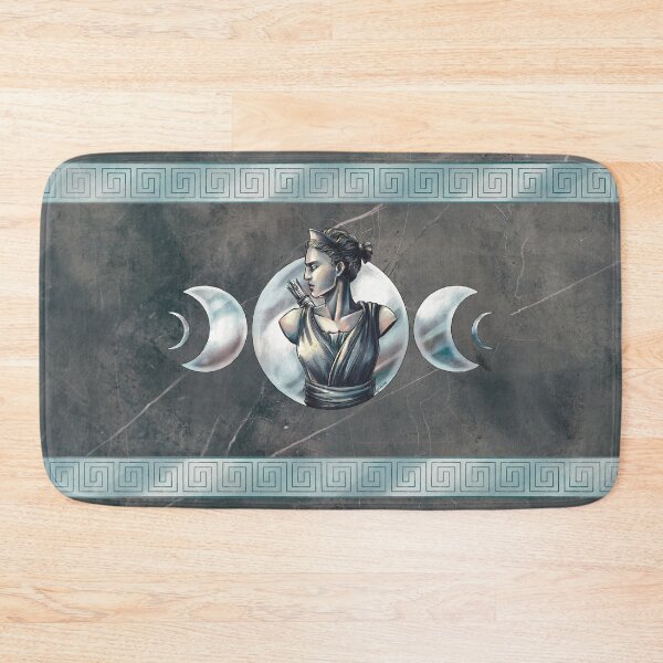 Item preview, Artemis Moon Goddess Black Marble designed and sold by I-Am-Daley.