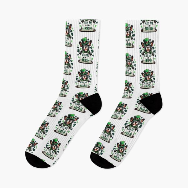 Item preview, Frenchie Kiss Me I'm Irish: St. Paddy's Bulldog designed and sold by creativechaster.