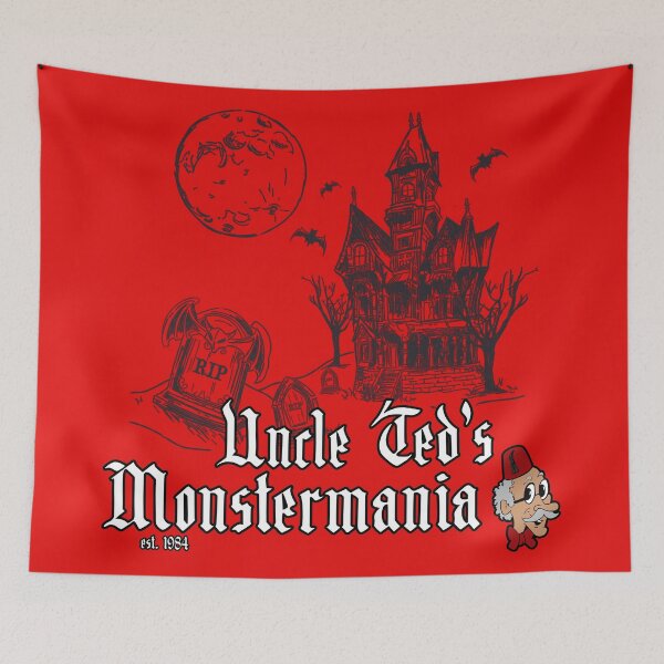 Item preview, Uncle Ted's Monstermania designed and sold by TeeArcade84.