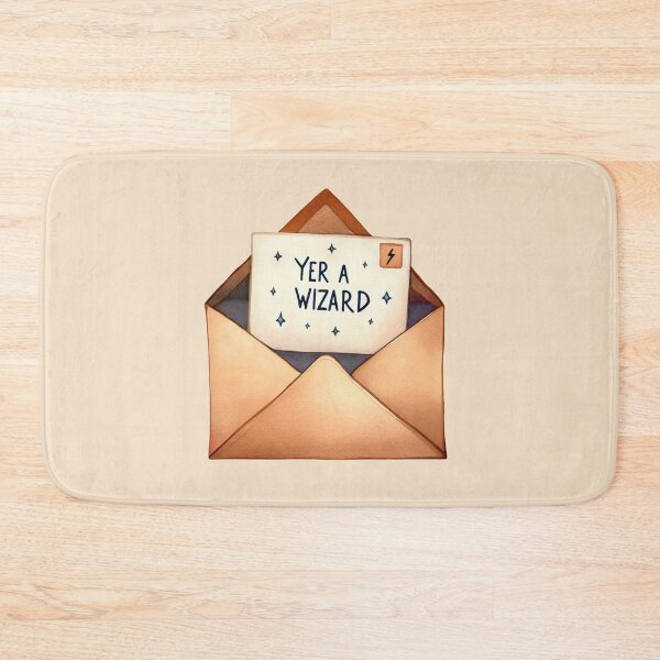 Item preview, Yer A Wizard Letter designed and sold by pixiedustpaint.