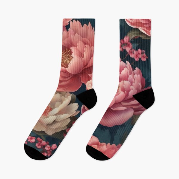 Item preview, Beautiful Floral Inspired By Antique Chinese Watercolor Painting designed and sold by Tamas Das.