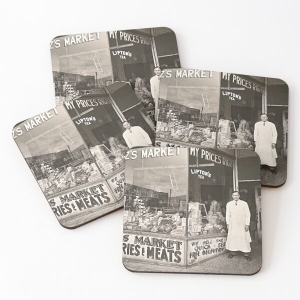 Item preview, 1930s Fritz's Market Groceries and Meat designed and sold by Shelly Little.