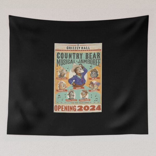Item preview, Country Bear Jamboree a Country Bear Jamboree a Country Bear Jamboree designed and sold by Huffohop.