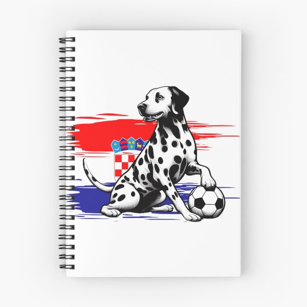 Artikelvorschau, Kroatien-Fußball-Flagge Dalmatiner-Hund-Patriot des Landes entworfen und verkauft von Oz64.