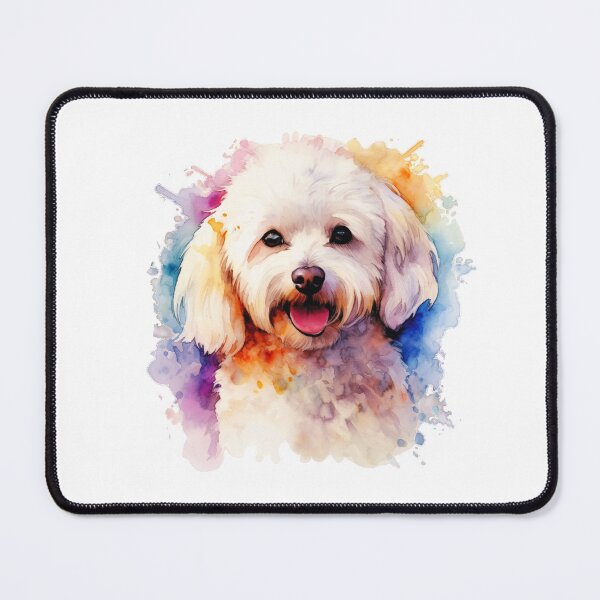 Item preview, Watercolor Bichon Frise Dog designed and sold by TheAnimalZ00.