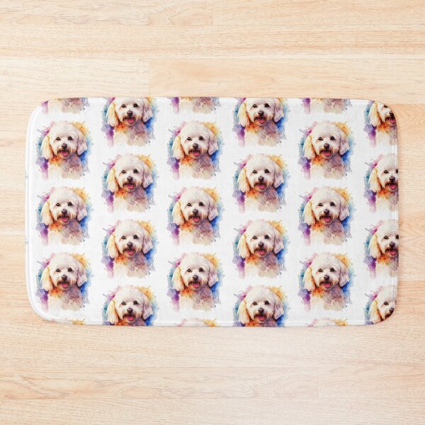 Item preview, Watercolor Bichon Frise Dog designed and sold by TheAnimalZ00.