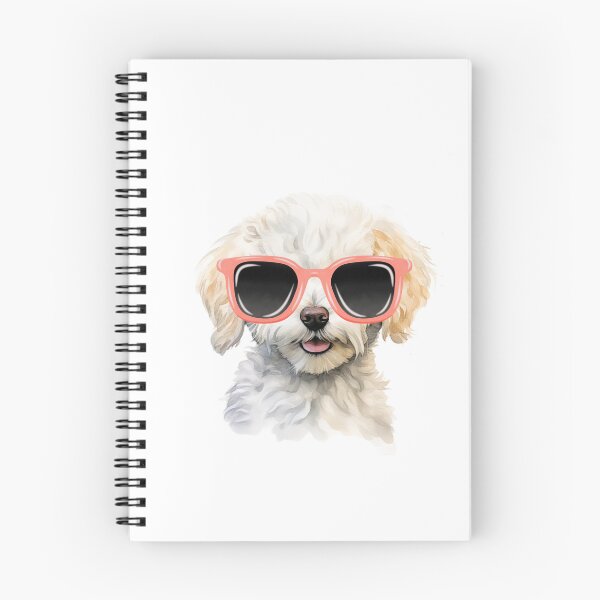 Item preview, Watercolor Bichon Frise Dog Wearing Sunglasses designed and sold by TheAnimalZ00.