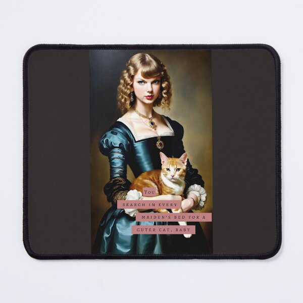 Item preview, Taylor Swift as royal maiden, with cat designed and sold by tee-n-coffee.