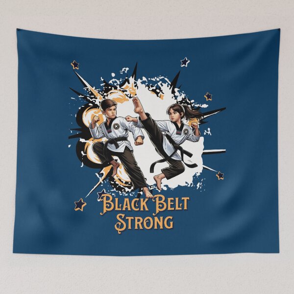 Item preview, Taekwondo Black Belt Strong designed and sold by SoramDesign.