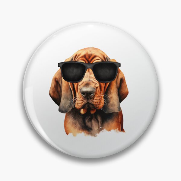 Artikelvorschau, Bloodhound mit Sonnenbrille entworfen und verkauft von TheAnimalZ00.