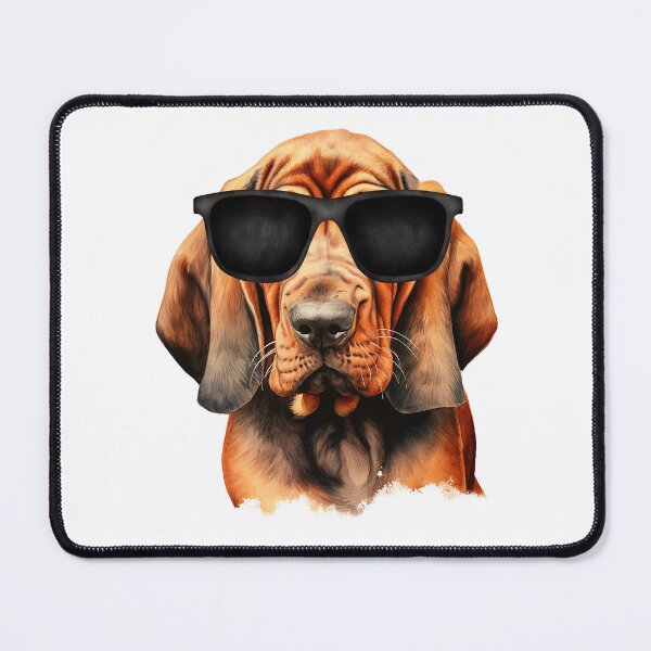 Artikelvorschau, Bloodhound mit Sonnenbrille entworfen und verkauft von TheAnimalZ00.