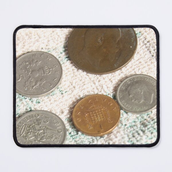 Item preview, Neat British Coins  designed and sold by coinsxcrochet.
