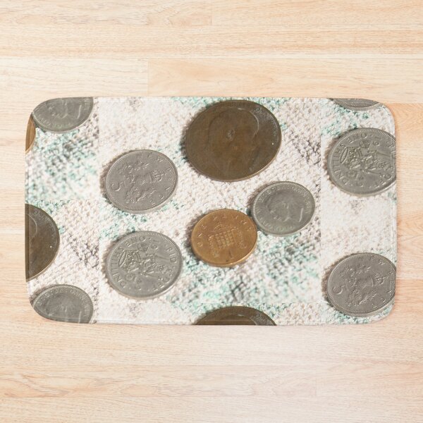 Item preview, Neat British Coins  designed and sold by coinsxcrochet.