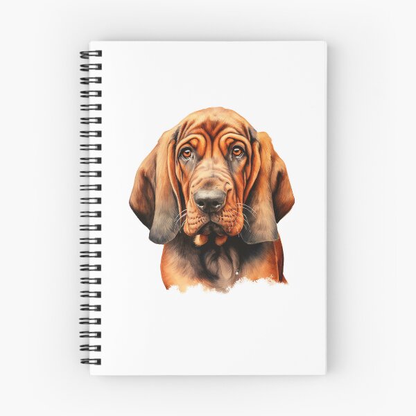 Artikelvorschau, Aquarell-Bloodhound-Hund entworfen und verkauft von TheAnimalZ00.