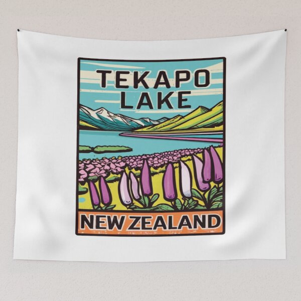 Item preview, Explore Lake Tekapo, Takapo Lake stargazing, Lake Side Lupins, Resorts, Camping And Backpacking designed and sold by UrbanGraphixs.