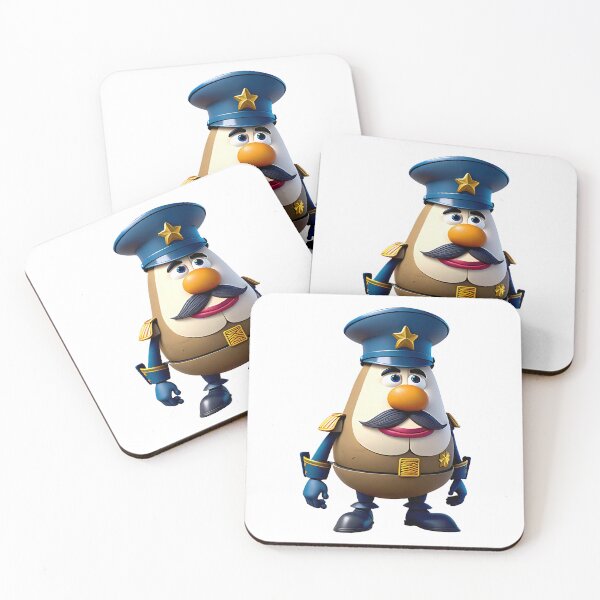 Item preview, Mr Potato Policeman designed and sold by WIKWOK.