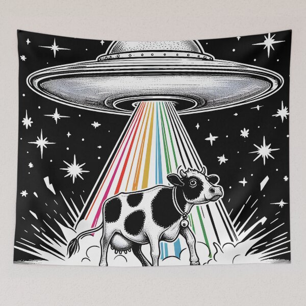 Item preview, Ufo cow designed and sold by edleon.