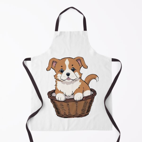 Item preview, Puppy sitting in Basket designed and sold by Epic TV USA.