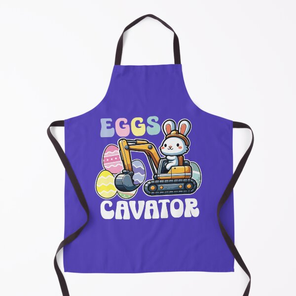 Item preview, Eggscavator Easter Bunny Pun designed and sold by DetourShirts.